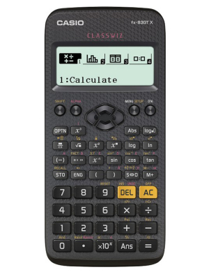 Casio FX-83GTX PLUS Scientific Calculator - Black